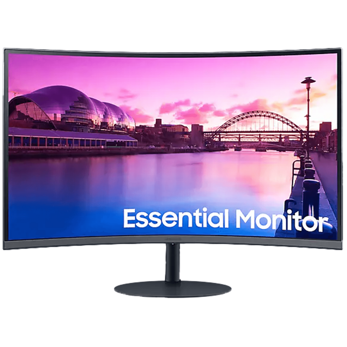 Samsung 27 Inch Full HD VA Essential Curved Monitor With 1000R Curvature 75Hz - Black - Zayoom