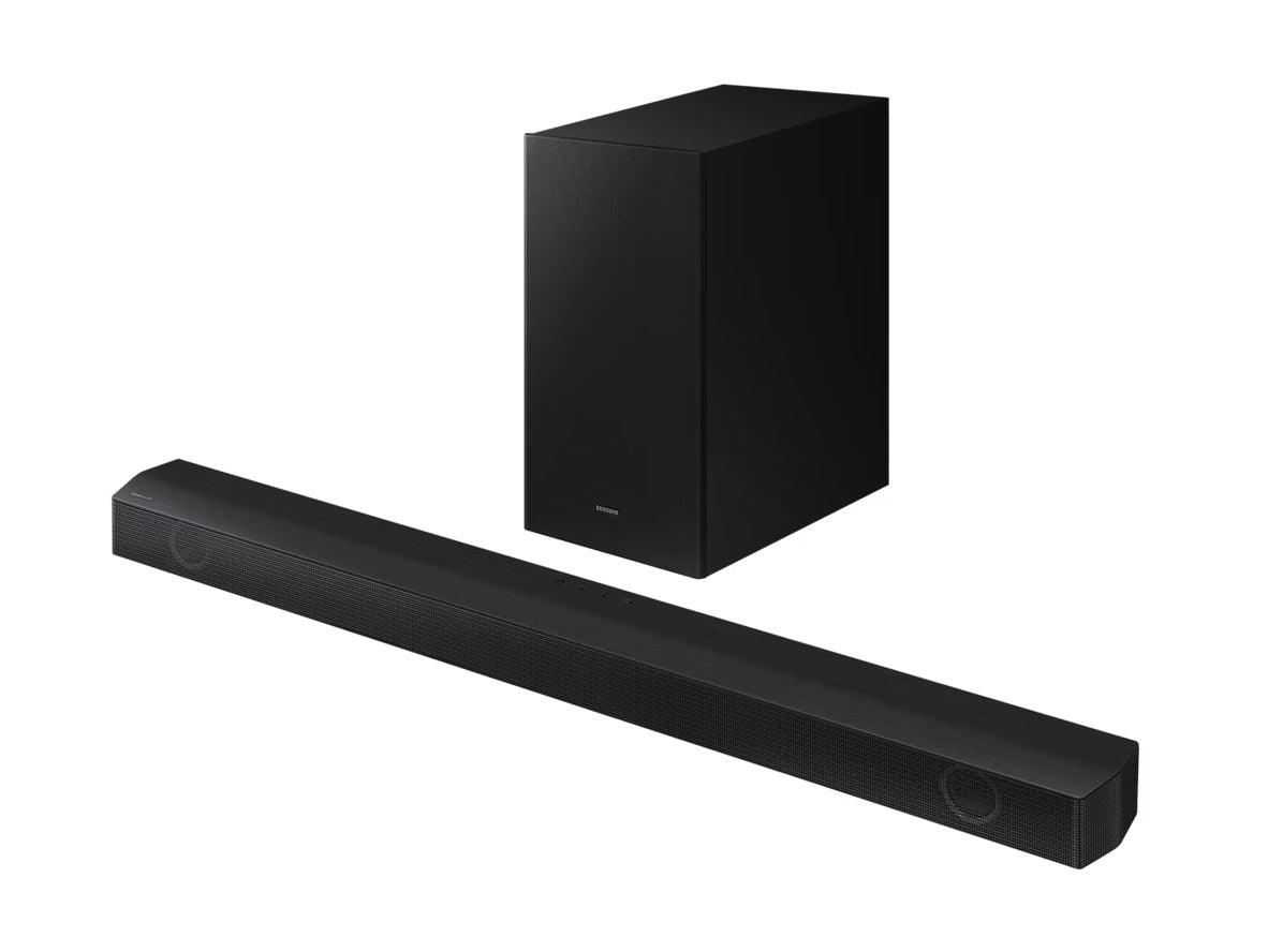 Samsung B-Series 2.1ch Dolby Audio and DTS Virtual:X Soundbar System With Wireless Subwoofer - Black - Zayoom