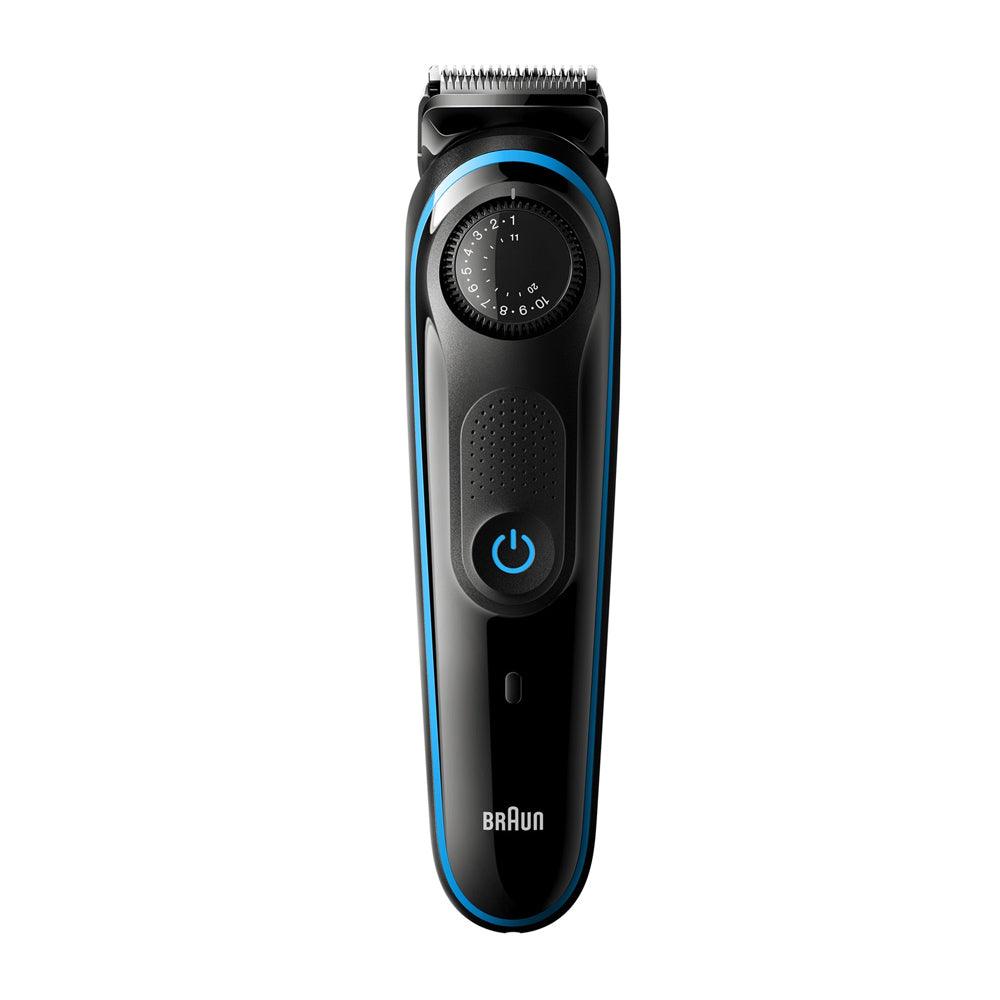 Braun Beard Trimmer 3 Face & Hair Precision Dial + 2 Attachments + Gillette ProGlide Razor - Zayoom