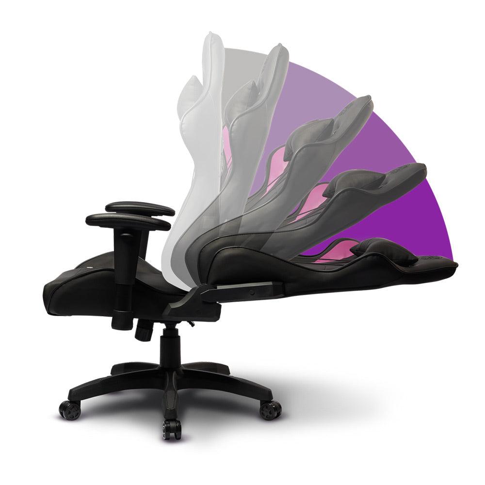 Cooler Master Caliber R1 - Gaming Chair - Black/Purple - Zayoom