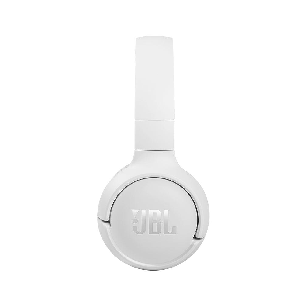 JBL Tune 570BT Pure Bass Wireless Over-Ear Headphones - White - Zayoom