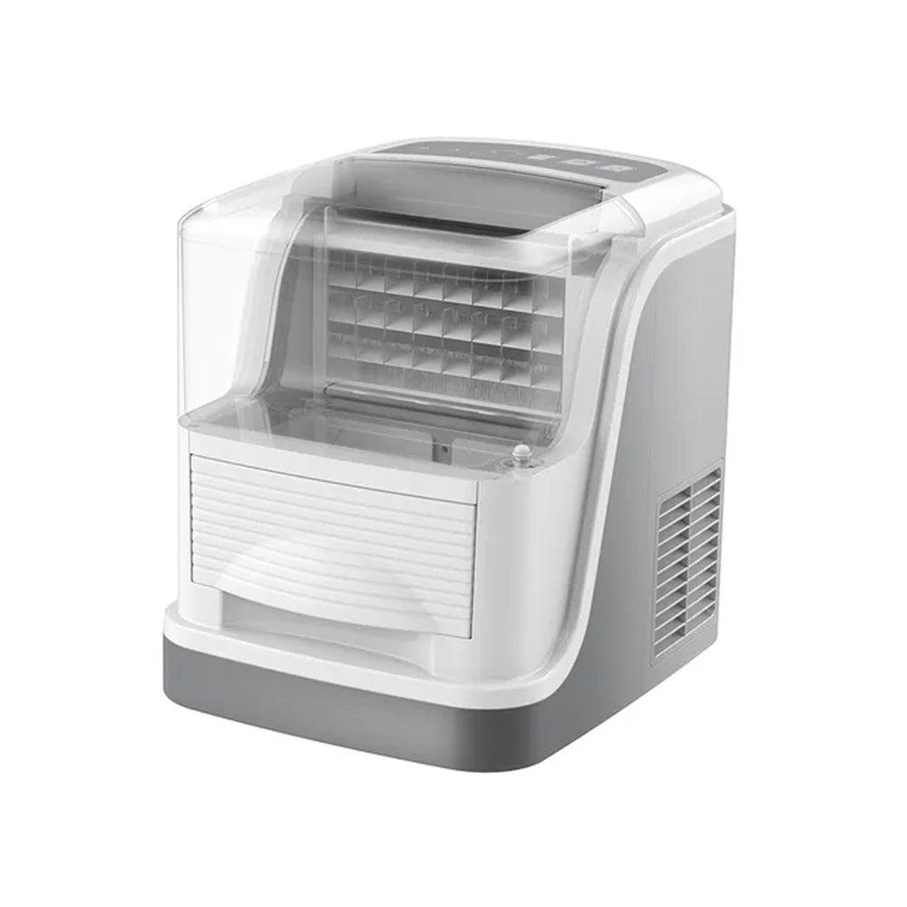 Home Elite Ice Maker - 15KG - Clear Square Ice - Grey/White - Zayoom