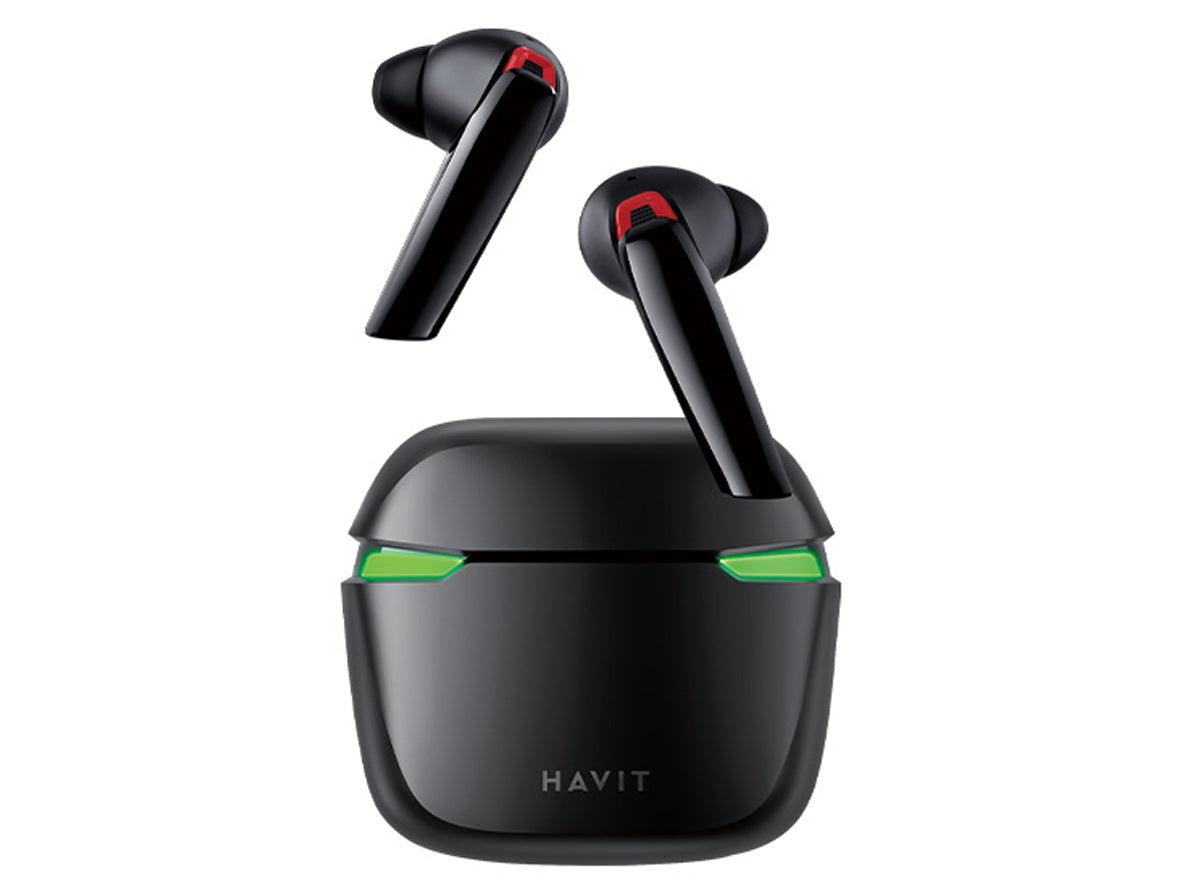 Havit TW929 Pro True Wireless Stereo Gaming Earbuds - Black - Zayoom