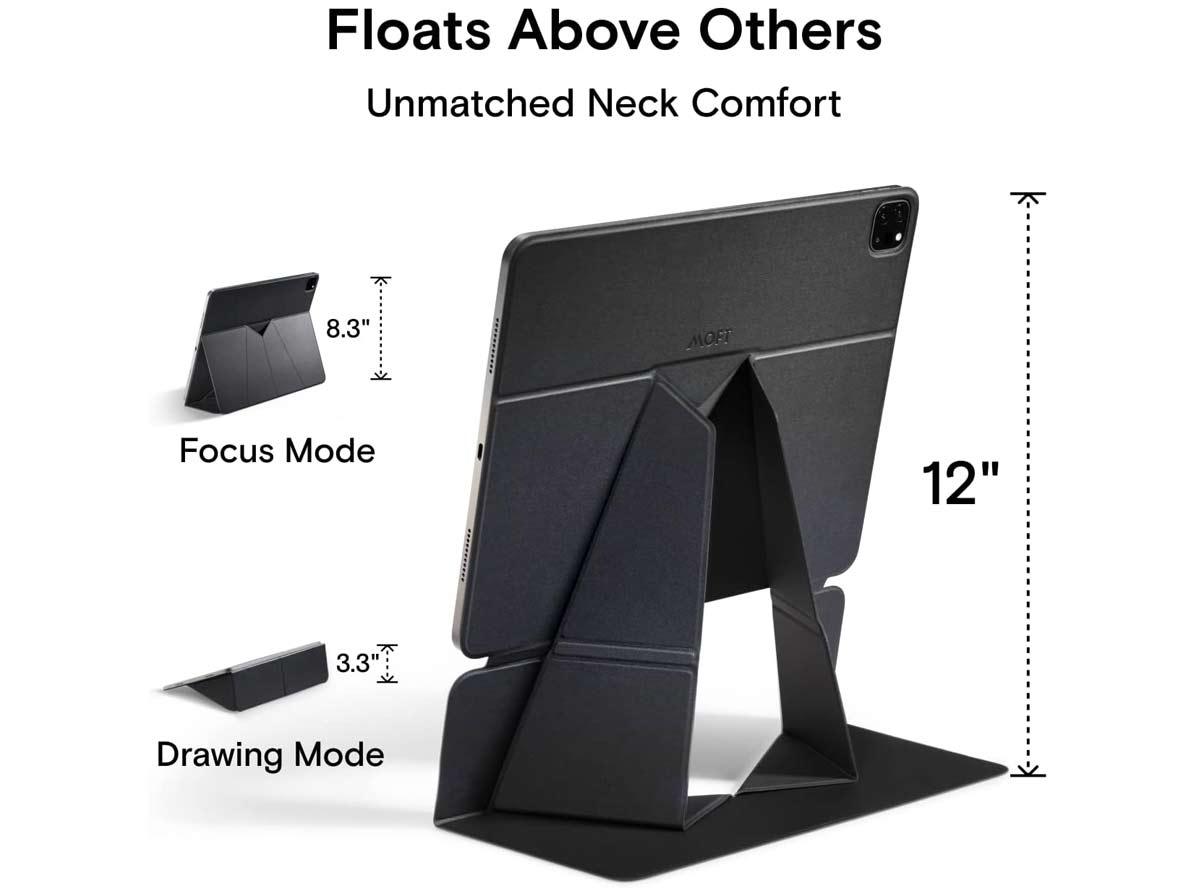 MOFT iPad 12.9'' Snap Folio Stand - Black - Zayoom