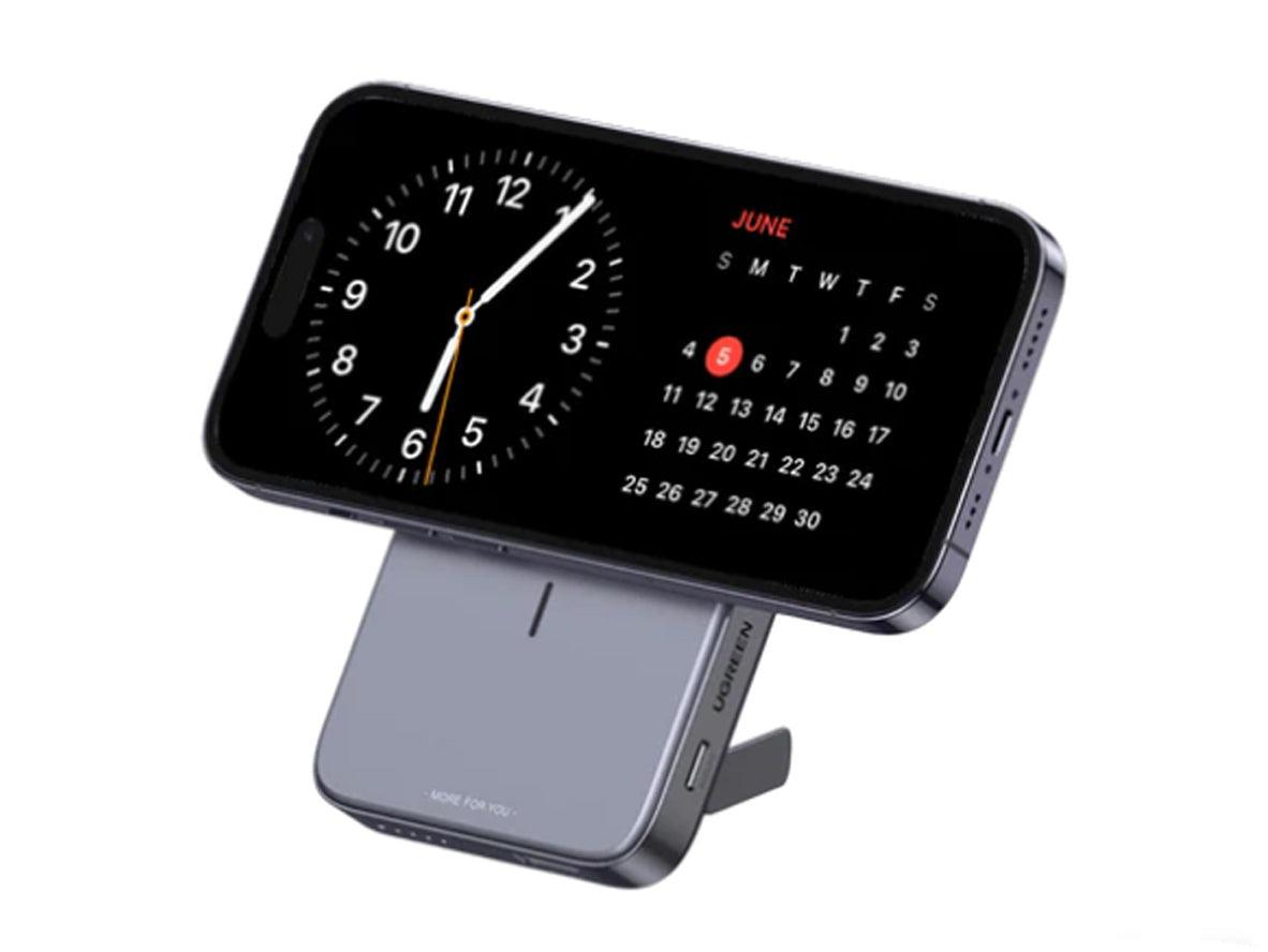 UGREEN 15086 10000mAhPD-20W Magnetic Wireless 15W Power Bank - Gray - Zayoom