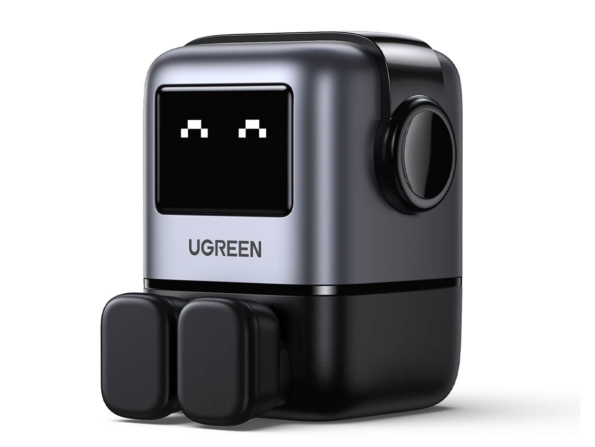 UGREEN 25686 Nexode RG - 65W - 3-Port GaN Fast Charger UK - Grey - Zayoom