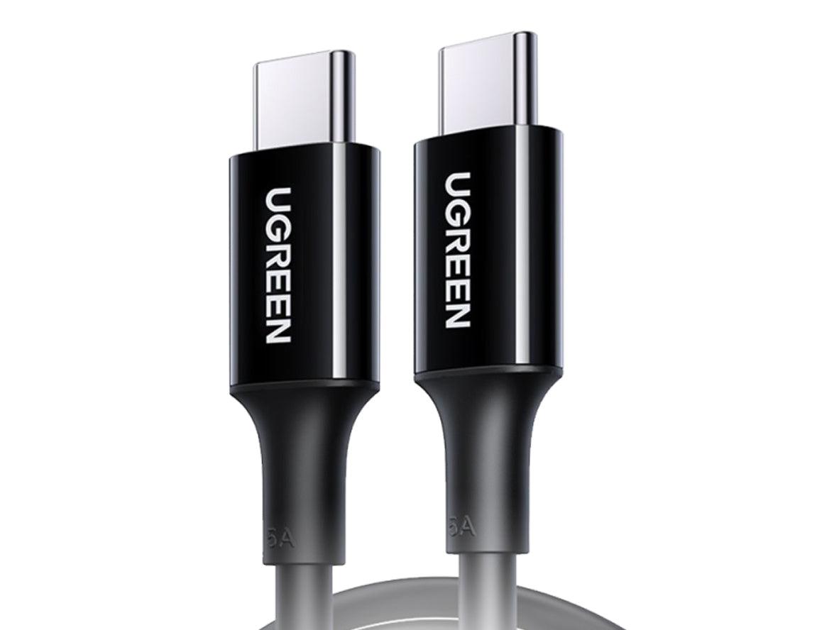 UGREEN 80371 USB-C 2.0 Charging Cable 100W 1M - Black - Zayoom