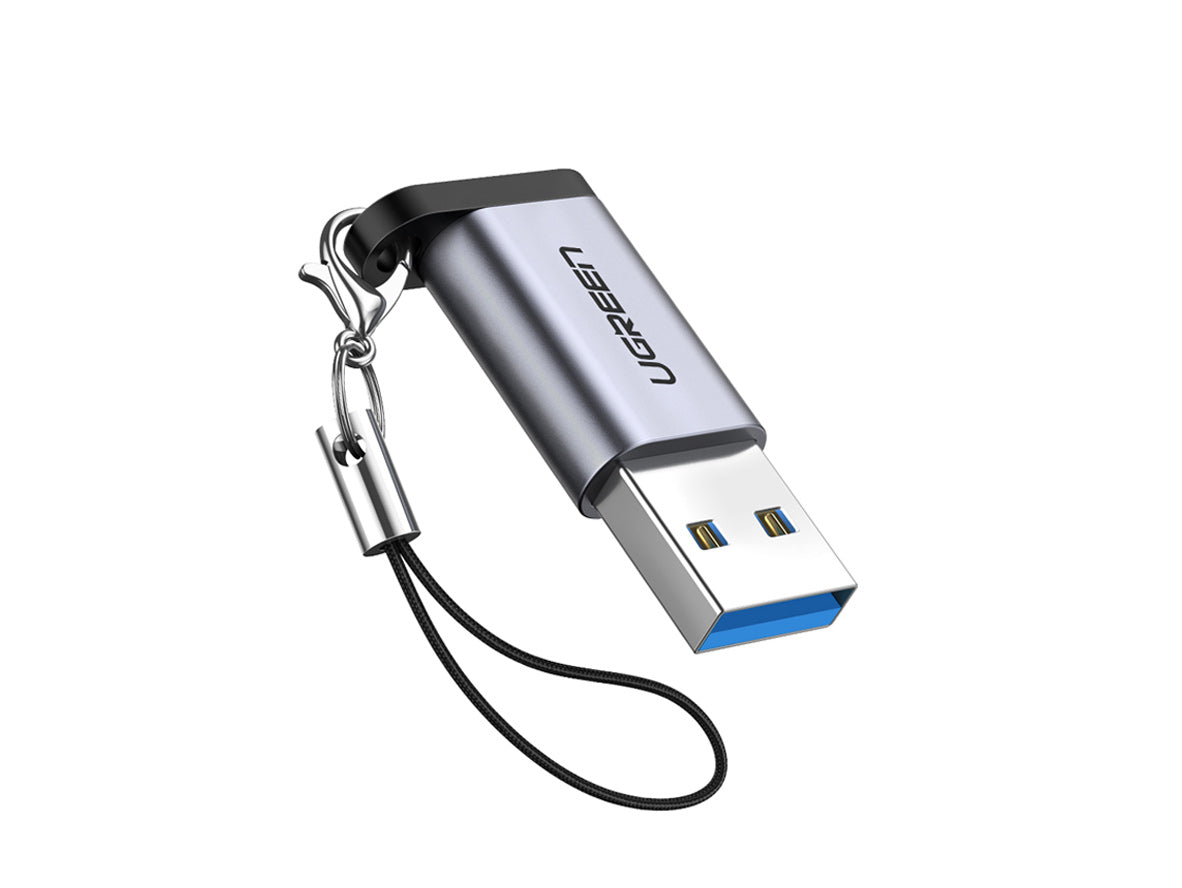 محول UGREEN USB-A 3.0 إلى USB-C - رمادي