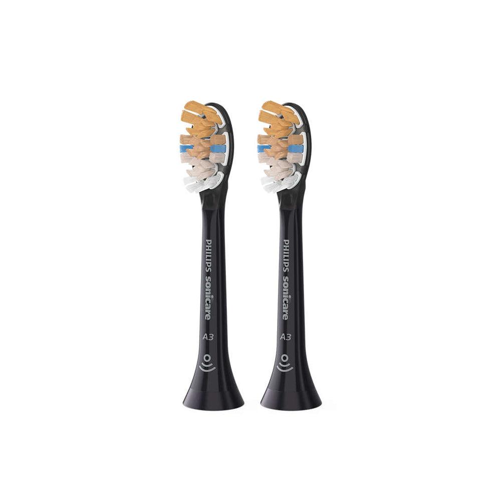 Philips A3 Premium All-in-One - Toothbrush Heads - Black - Zayoom
