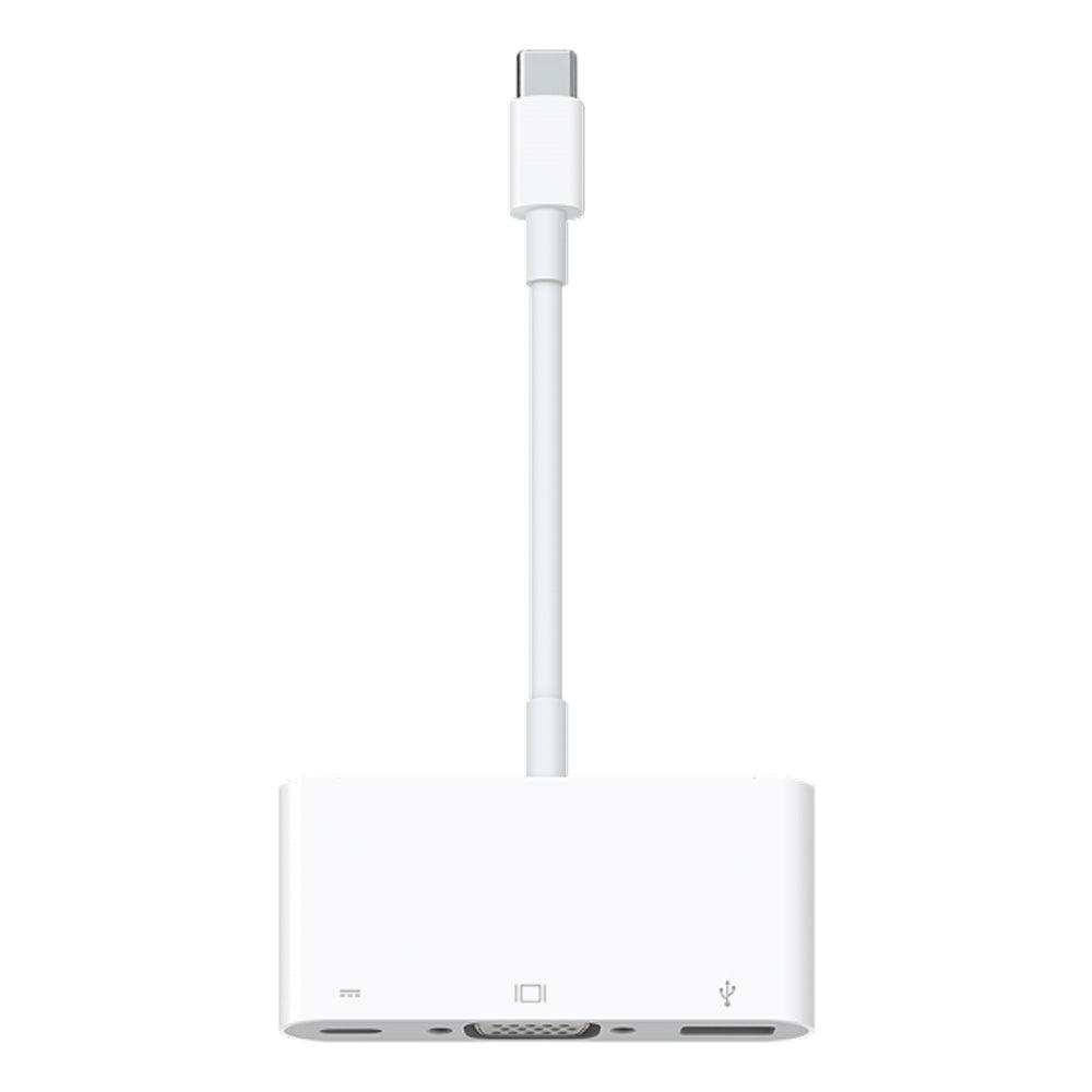 Apple USB-C VGA Multiport Adapter - White - Zayoom