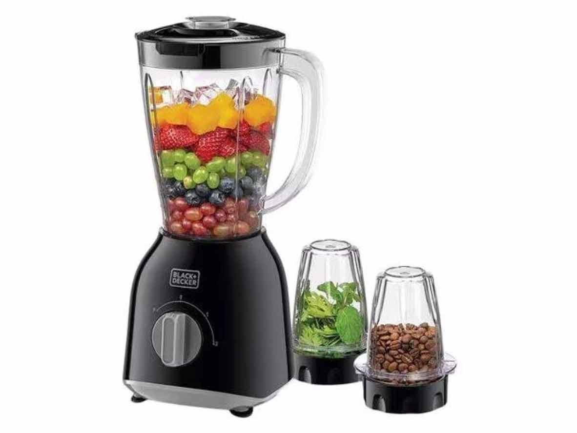 BLACK+DECKER Blender with 2 Mills 1.5L - 400W - Zayoom