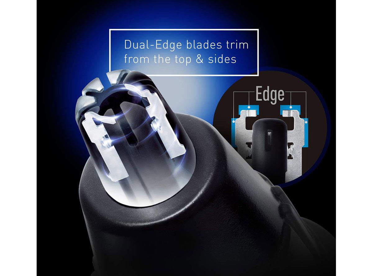Panasonic Nose and Ear Hair Trimmer with Vortex Cleaning System - Zayoom
