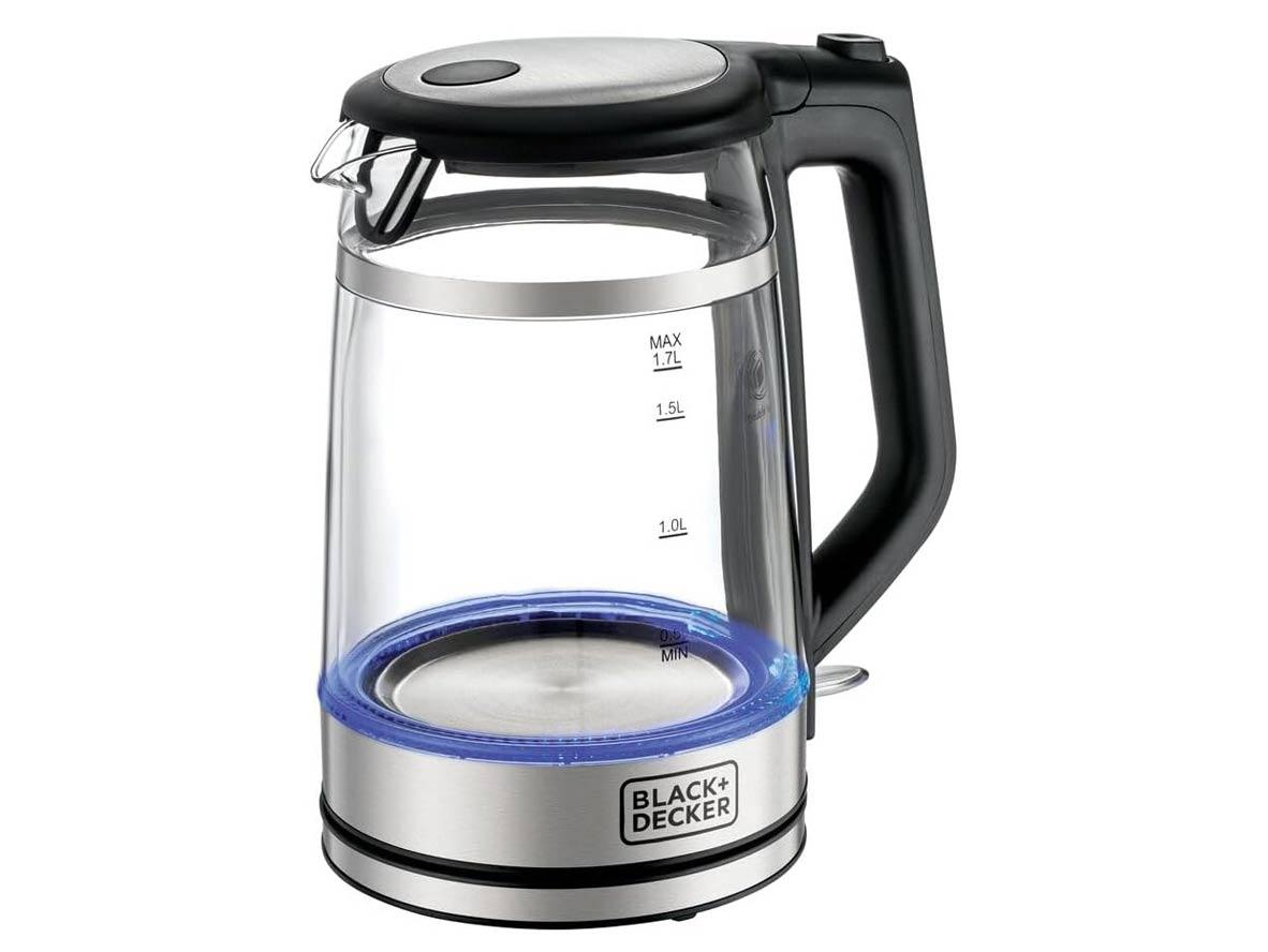 BLACK+DECKER Glass Kettle Double Wall 1.7L - 2200W - Zayoom