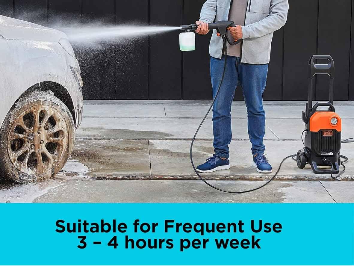 BLACK+DECKER 150 Bar/2100 PSI Pressure Washer - 2000W - Zayoom