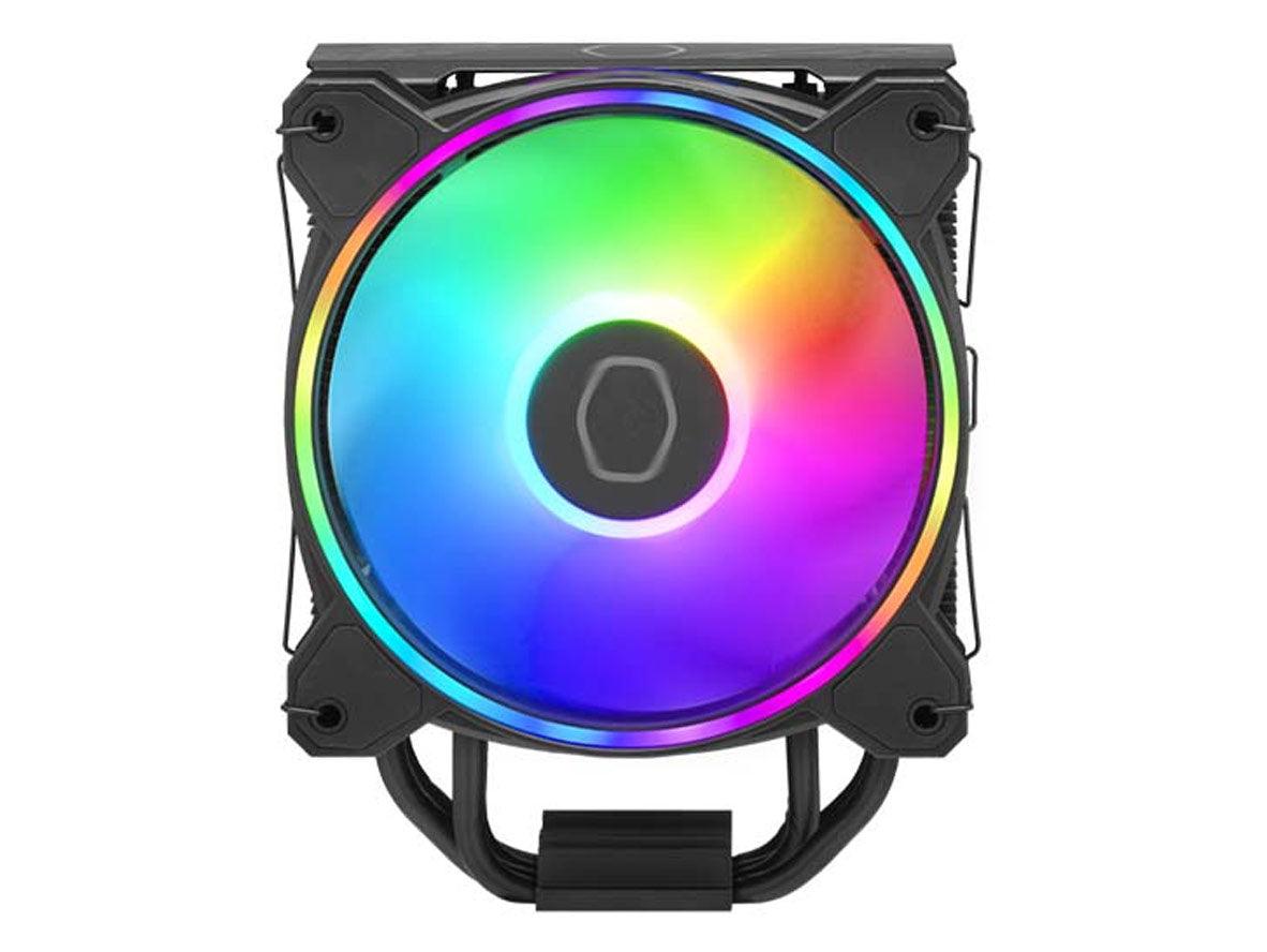 Cooler Master Hyper 212 Halo ARGB CPU Air Cooler - Black - Zayoom