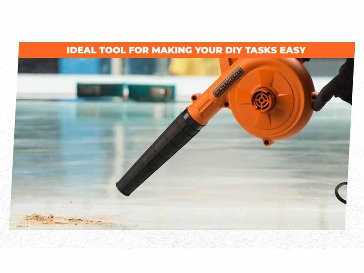 BLACK+DECKER Blower/Vacuum 16,000 Rpm Single Speed - 530W - Zayoom