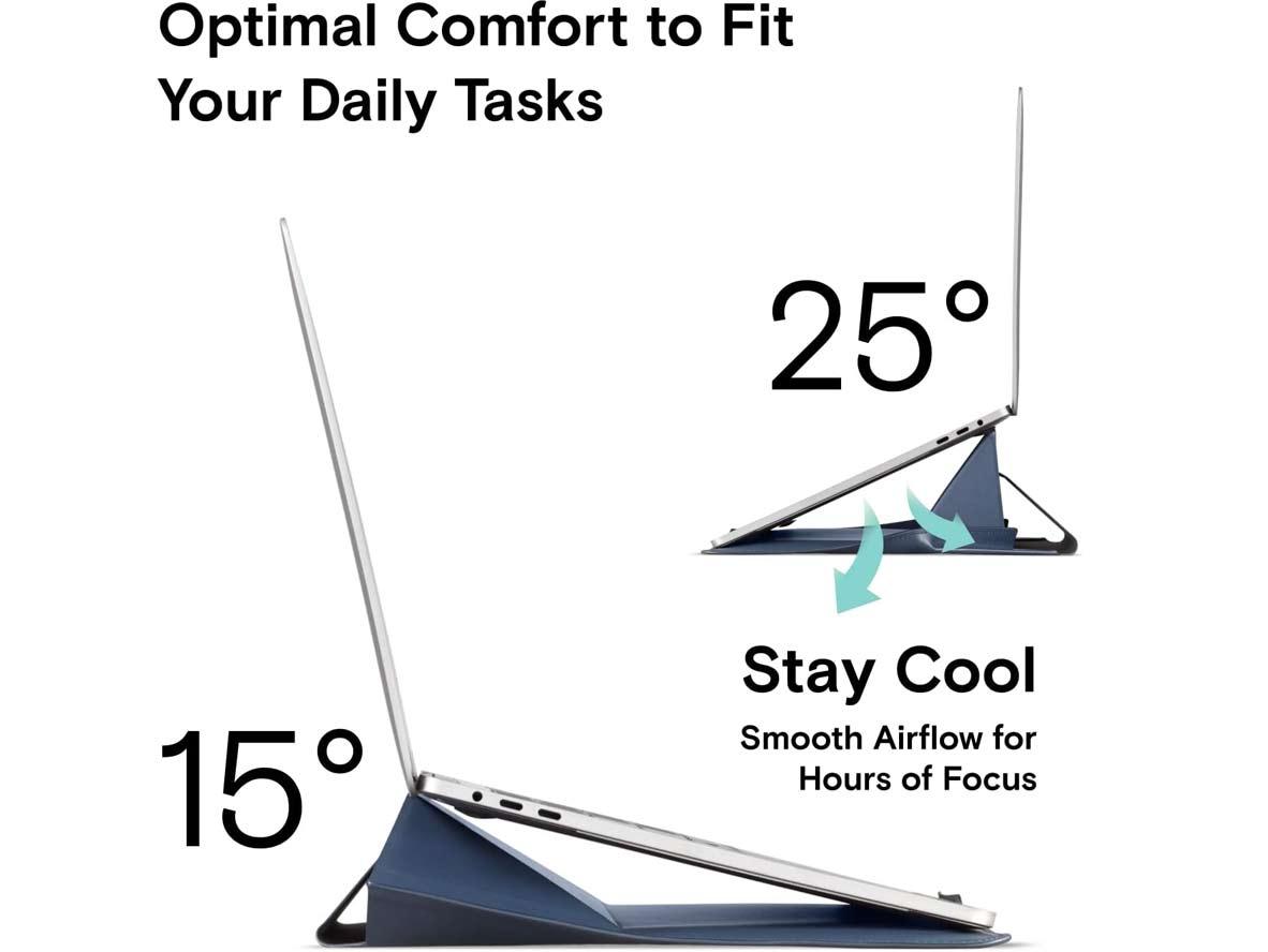 MOFT Carry Sleeve Mac Air 13.3" laptops 14" - Deep Blue - Zayoom