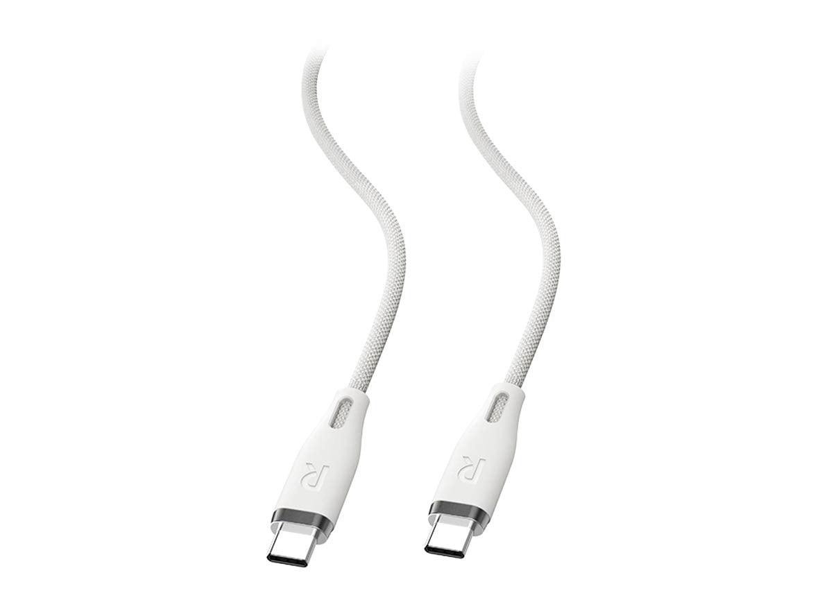 RAVPower Cable RP-CB1037 - 60W C-C 1.2M - USB2.0 3A - White - Zayoom