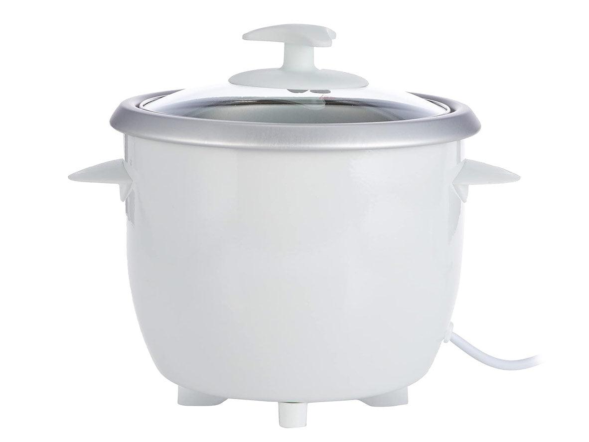 BLACK+DECKER Rice Cooker With Glass Lid 0.6L - 350W - Zayoom