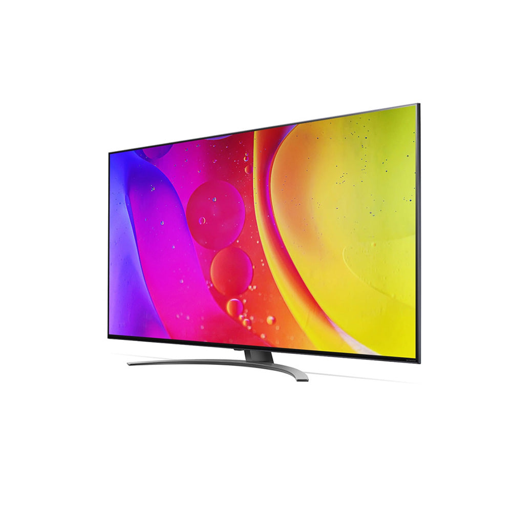 ال جي نانو سيل تلفزيون 65 بوصة سلسلة نانو 84، تصميم شاشة سينما 4 K نشط HDR WebOS سمارت الذكاء الاصطناعي ثين كيو تعتيم محلي