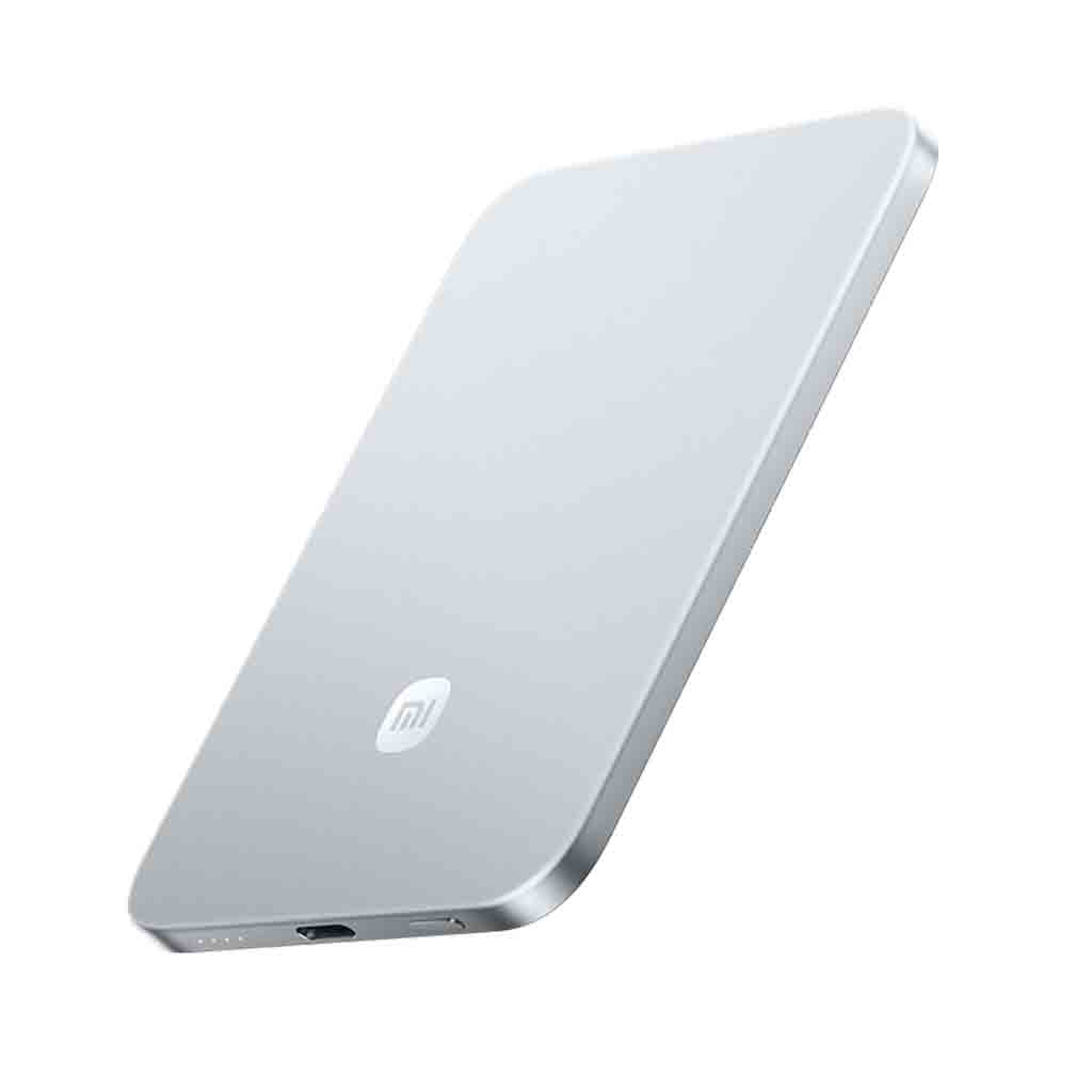 Xiaomi UltraThin Magnetic Power Bank 5000mAh 15W - Glacier Silver