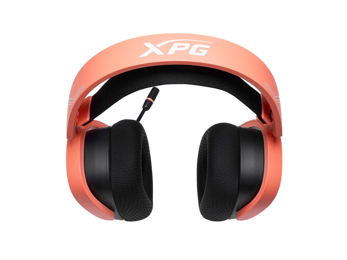 XPG PRECOG S Wired Gaming Headset - Black / Coral - Zayoom