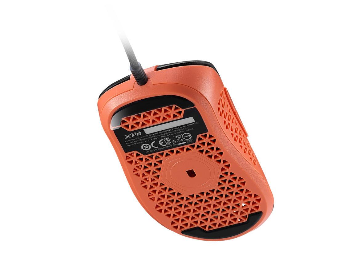 XPG Slingshot Wired Gaming Mouse - Black + Coral - Zayoom
