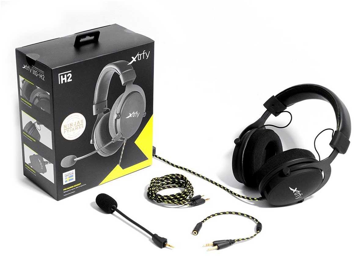 Cherry XTRFY H2 Pro Gaming Headset - Black - Zayoom