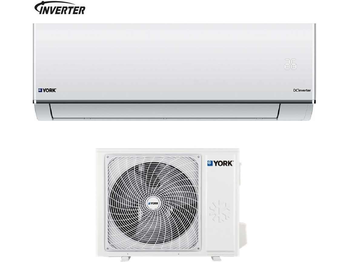 York Split Unit AC 22,400 BTU - 2 Tons - Inverter Air Conditioner - Zayoom