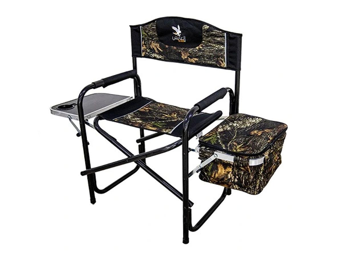 Alaysh Foldable Aluminum Chair - With Side Table and Ice Pack - Zayoom