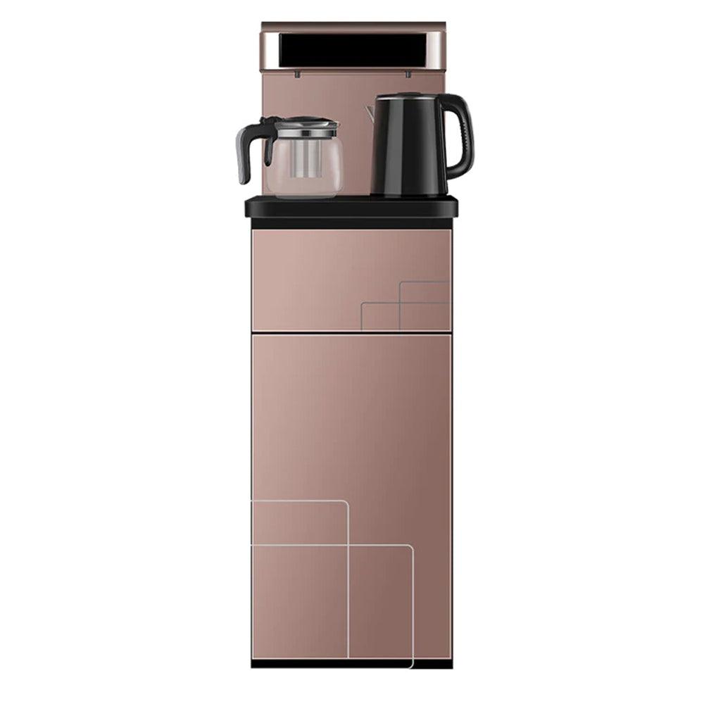 Gamax All in One Tea & Coffee Serving Station and Water Dispenser With Hot and Cold Function + Remote Control - Brown - Zayoom
