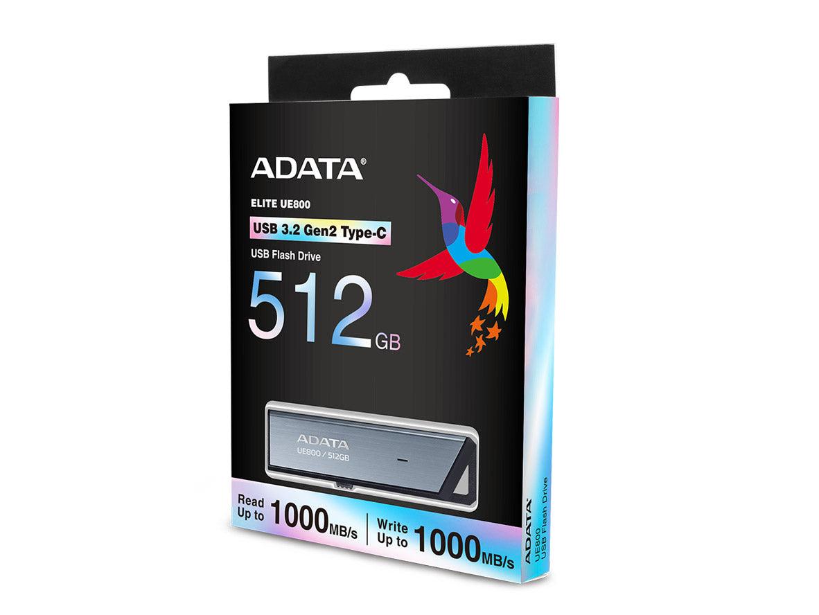 ADATA Elite UE800 - 512GB - USB 3.2 Gen2 - Type-C - Flash Drive - Zayoom