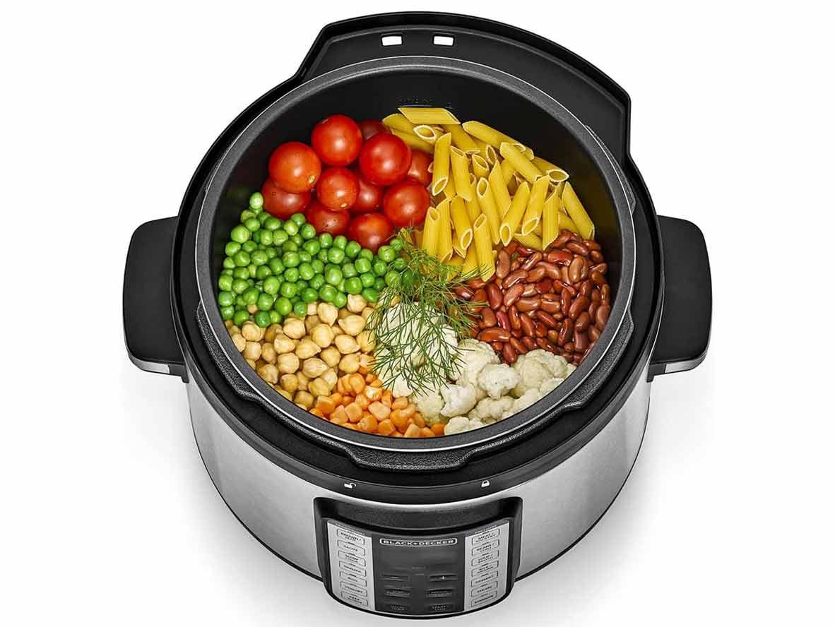 BLACK+DECKER 9 in 1 Smart Electric Pressure Cooker 10L - 1350 Watts - Zayoom