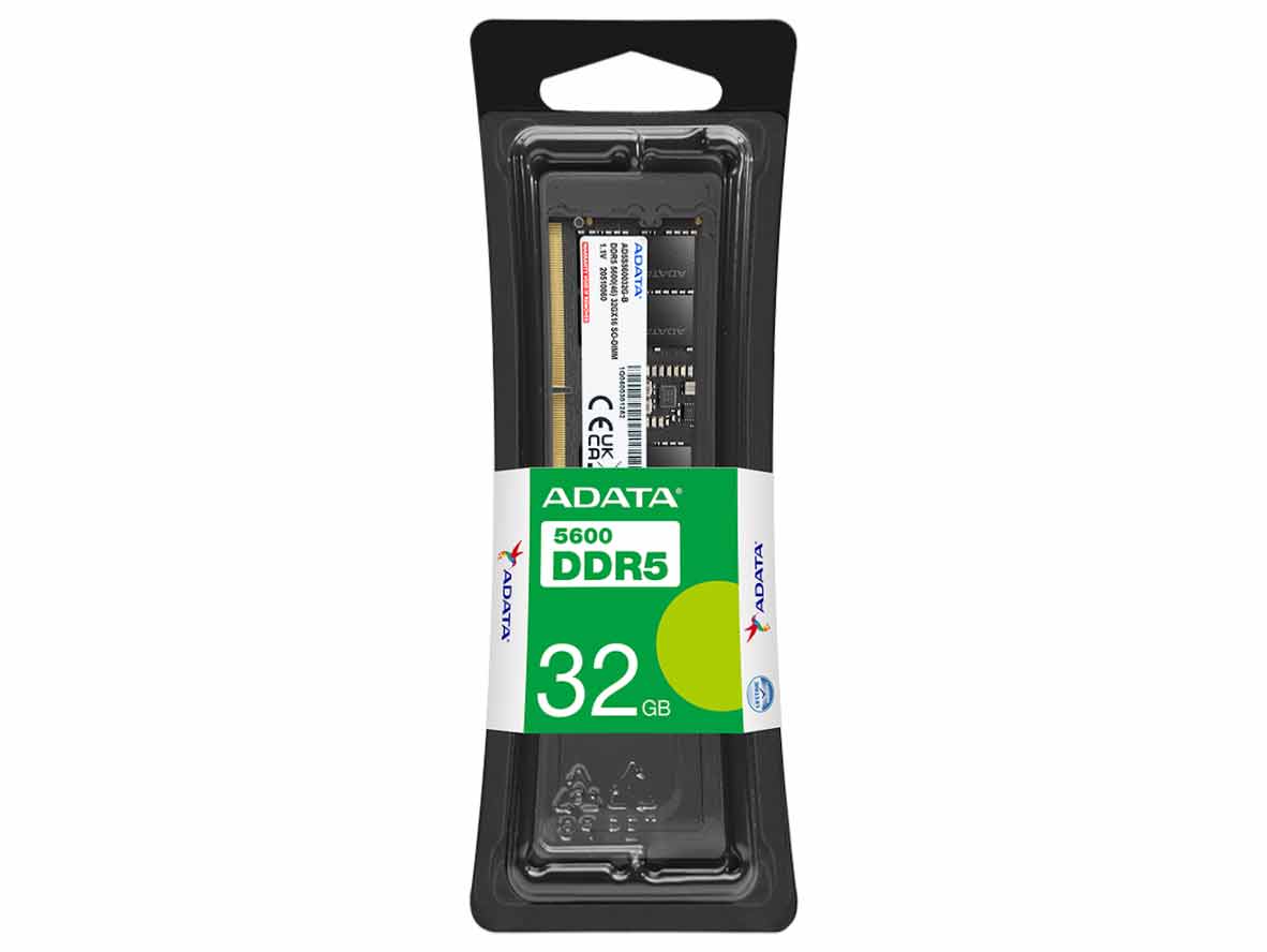ADATA DDR5 - 32GB - 5600 U-DIMM - Memory RAM - Black