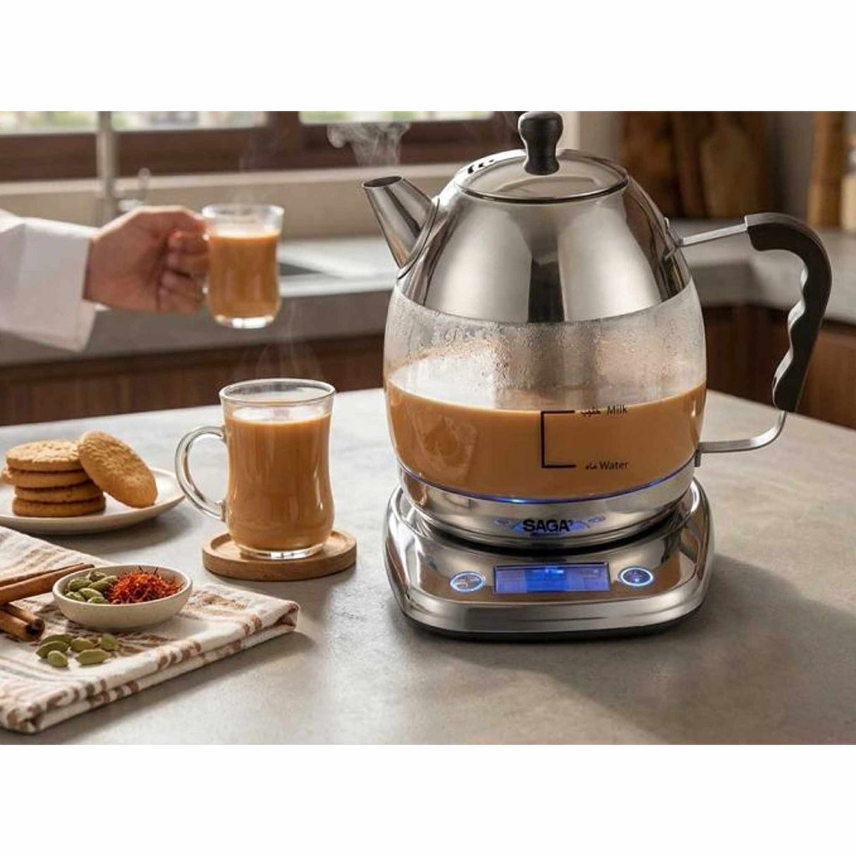 Saga Electrical Karak Tea Maker 1.5L - 1000W