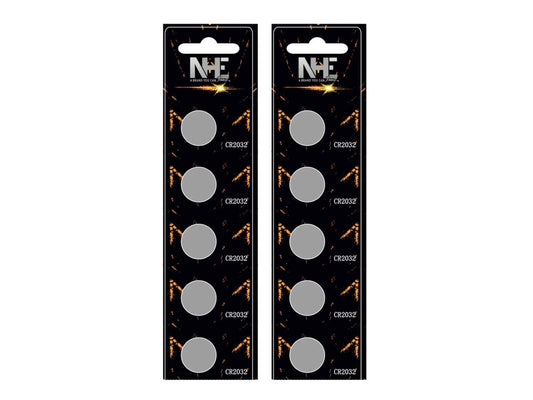 NHE Lithium Battery CR2032 Pack Of 10