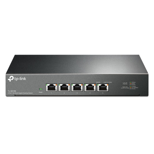 TP-Link 5-Port 10G Desktop Switch - Black