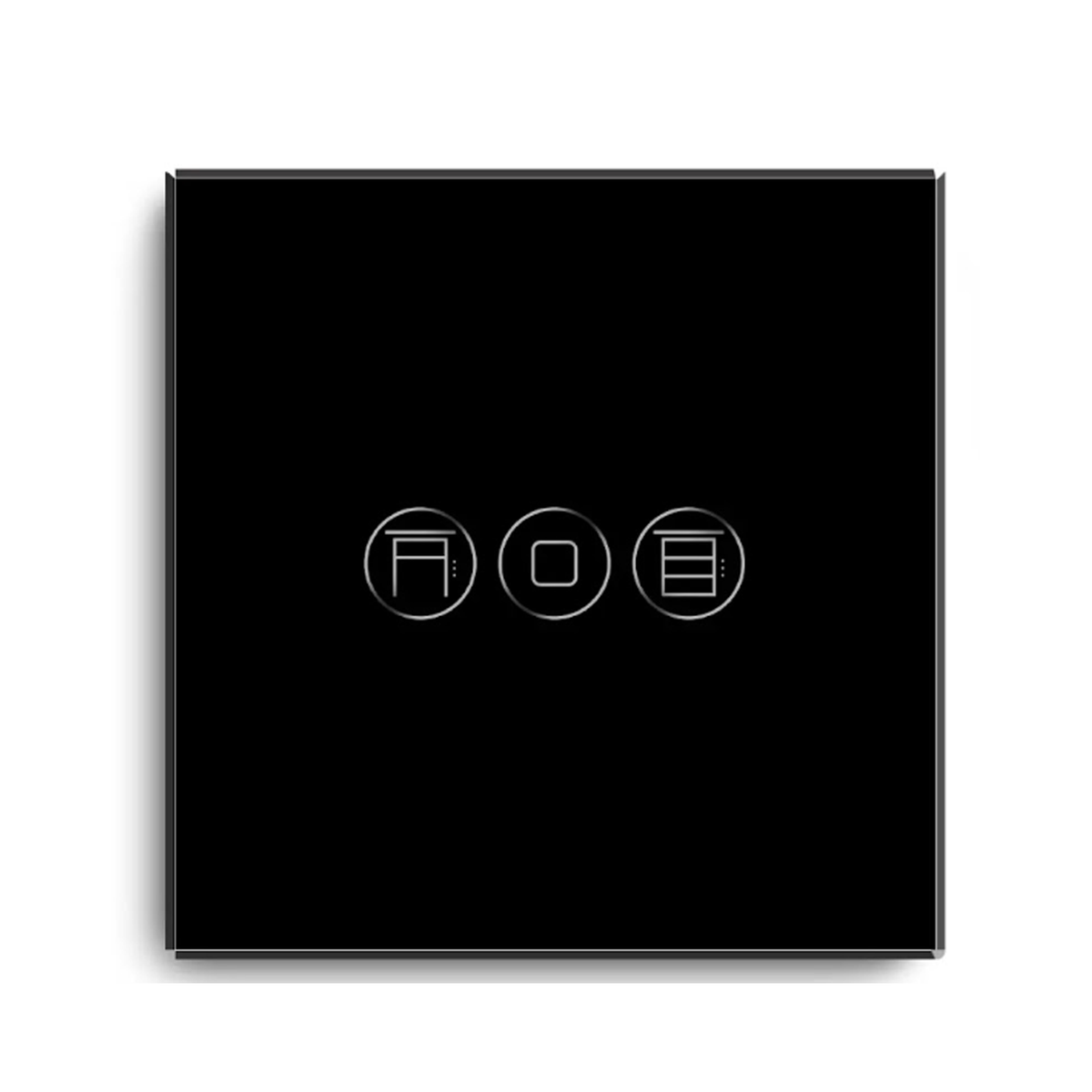Smart WiFi Smart Shutter Switch - Black