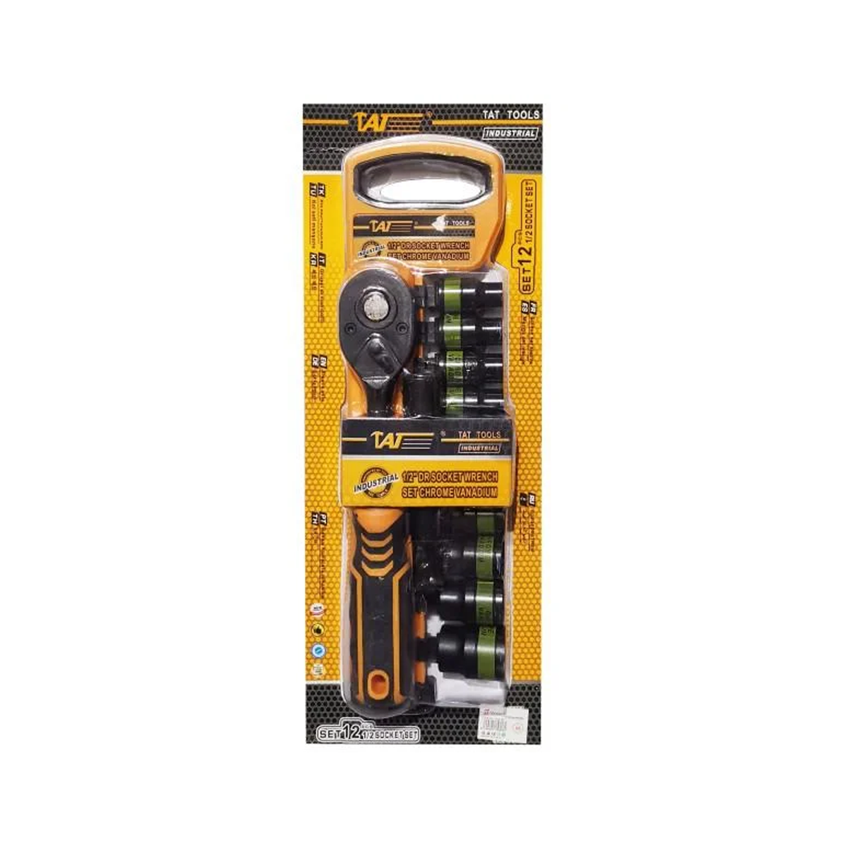 12 Pcs Rachet Handle With Socket Set – Zayoom