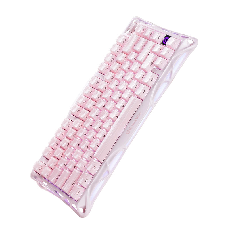 Gravistar Mercury K1 メカニカルキーボード 桜ピンク 【公式通販】