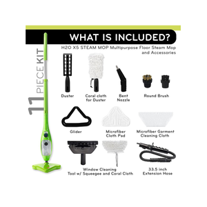 1300W 5-in-1 Multipurpose X5 Steam Mop Sweeper