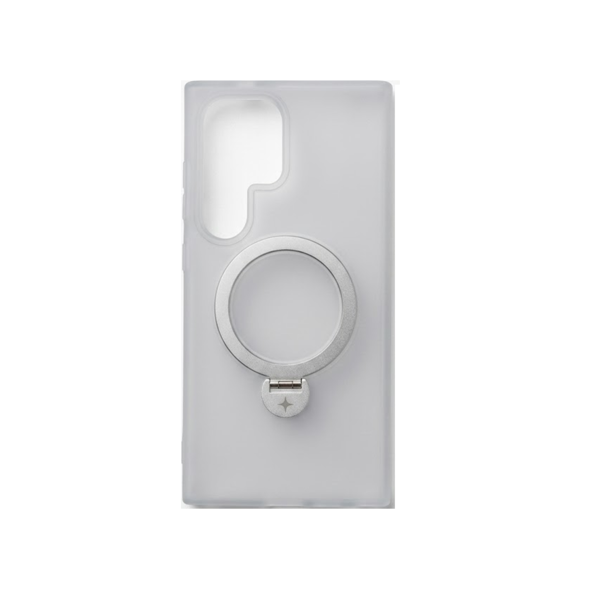 Spectre Cover Samsung S24 Ultra With Kick Stand - Morning Mist Transparent