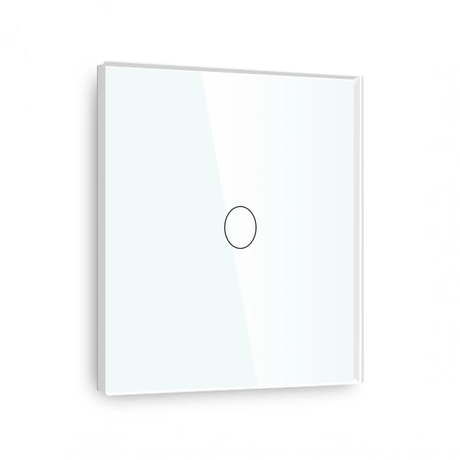 Smart WiFi 20A Double Pole Touch Switch - White