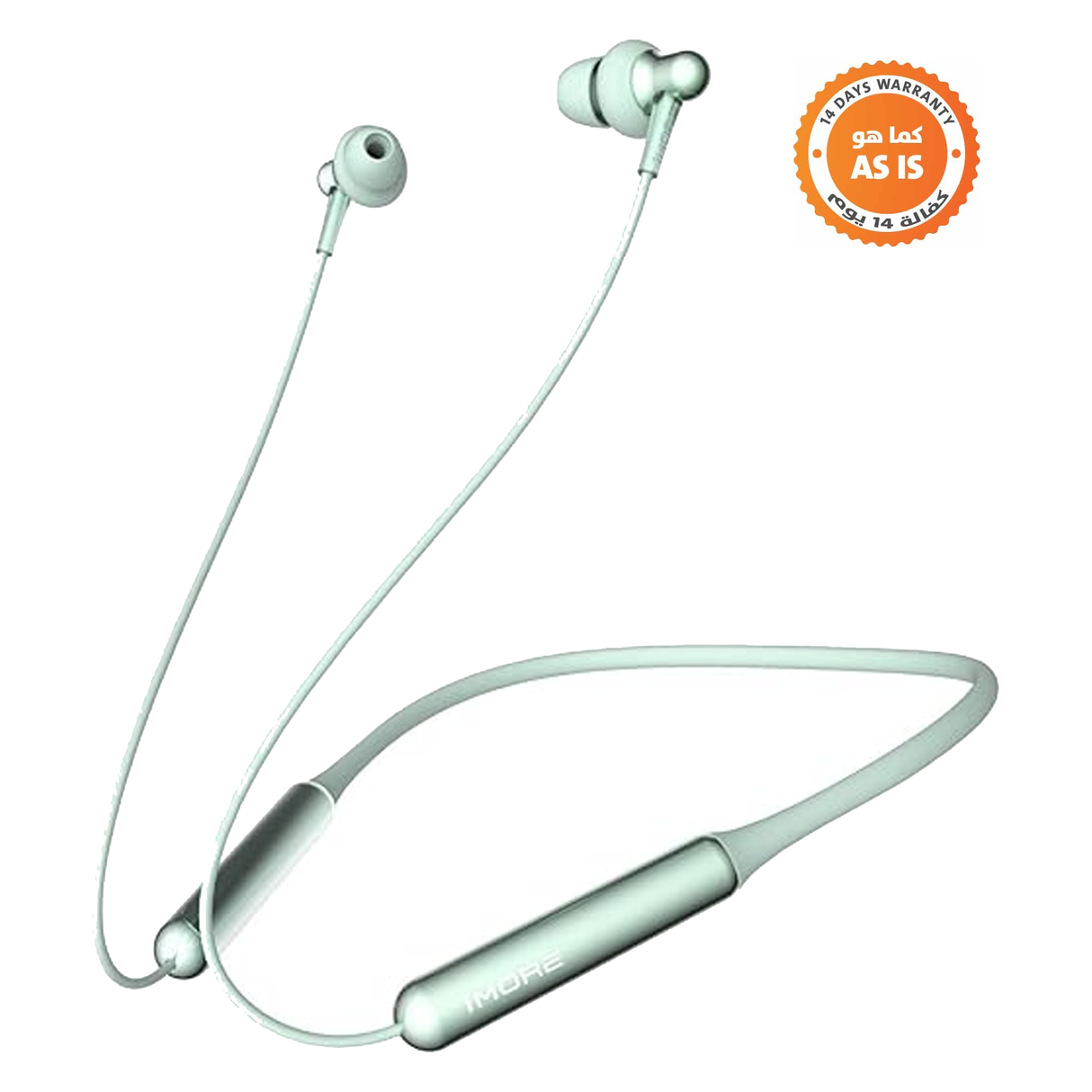 1 مور سماعات أذن داخلية لاسلكية (بلوتوث) بمزدوج محرك ديناميكي – كما هو 