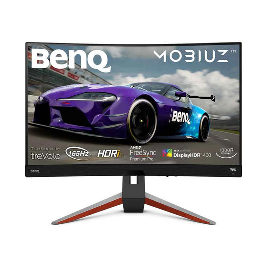 BenQ MOBIUZ EX2710R 27 Inch 2K QHD 165Hz Curved Gaming Monitor