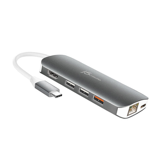 j5create USB-C 10-in-1 Multi Adapter / Hub