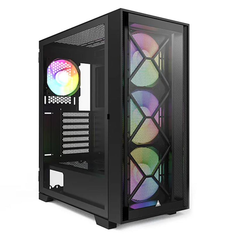 Montech Air 1000 Premium Mid-Tower PC Chassis - Black - Zayoom