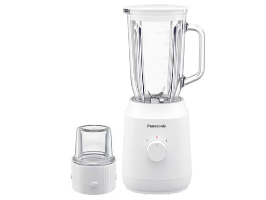 Panasonic Blender With 1 Liter Glass Jar & 1 Wet and Dry Glass Mill - 400 Watts