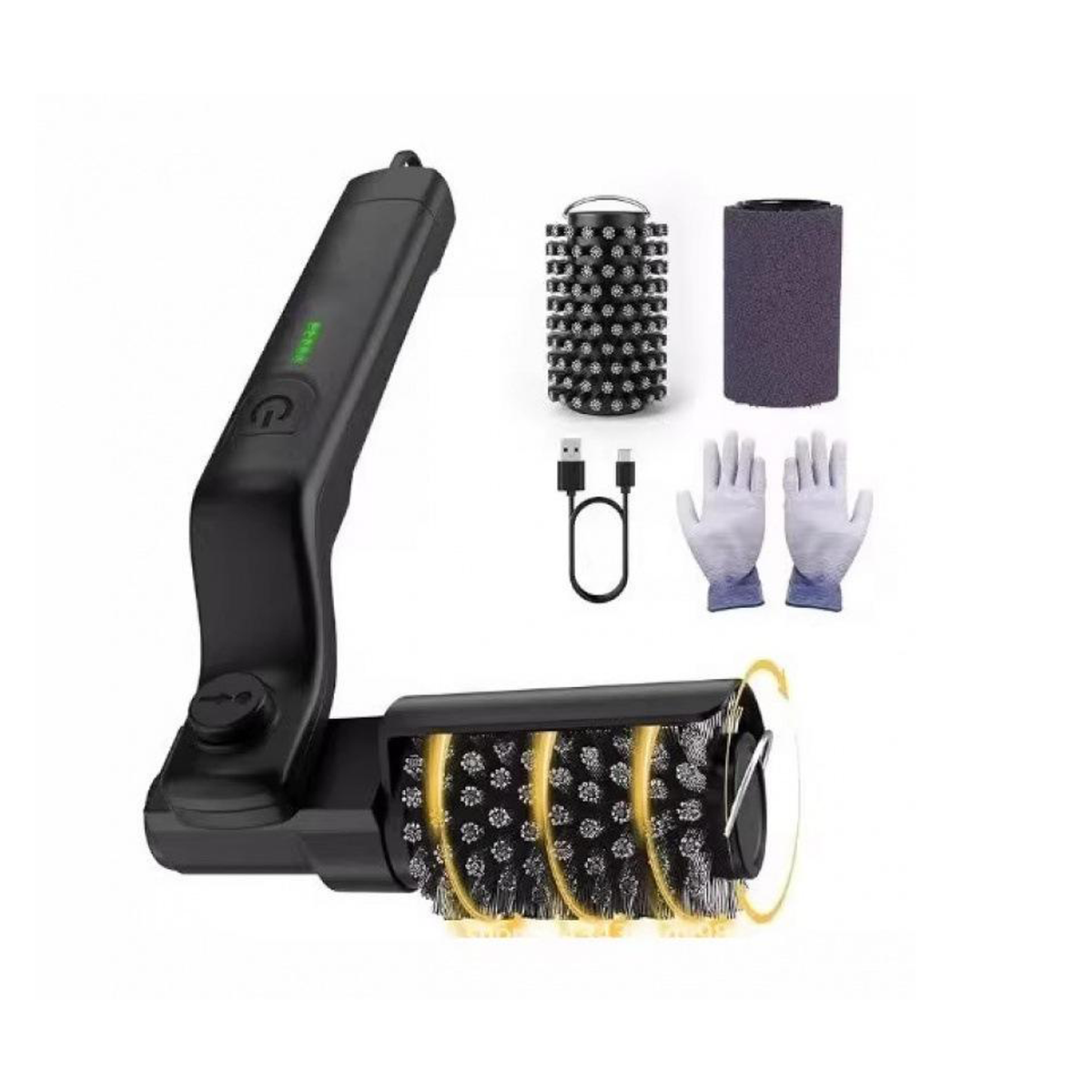 25W Cordless Rechargeable Electric BBQ Grill Cleaning Brush