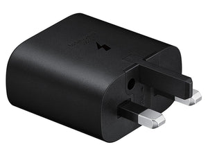 Samsung 25W Wall Charger For Super Fast Charging - Black (AS-IS) - Zayoom